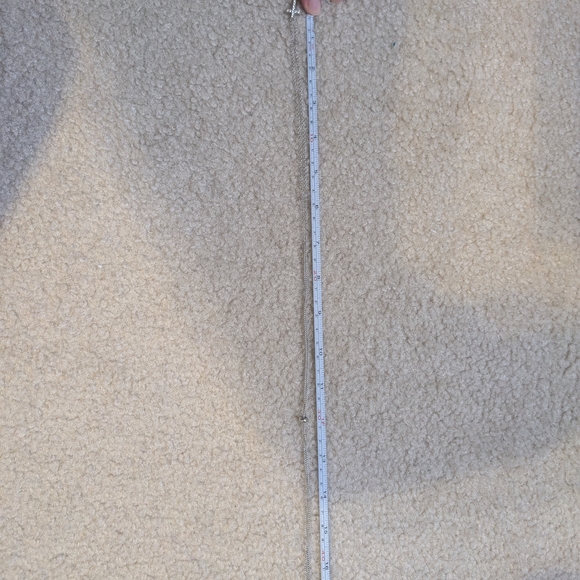 NWOT Silver Cross Adjustable Pendant Necklace Hallmark - Picture 5 of 6